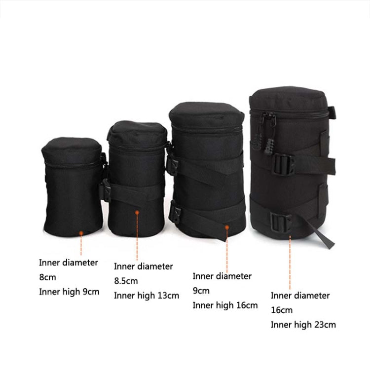 5603 Wear-Resistant Waterproof And Shockproof SLR Camera Lens Bag, Size: M(Black) - free shipping - PMC TechLife - Order now!