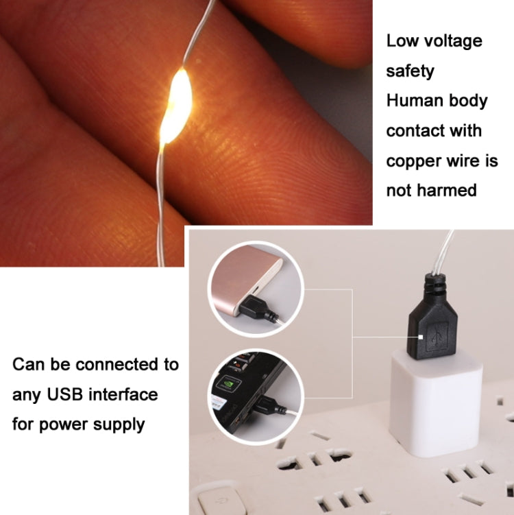 Christmas Decoration Lights USB Ring Doll 10 in 1 String Lights(Reindeer) - Christmas Decoration Lamps by PMc TechLife | Online Shopping South Africa | PMc TechLife | Buy Now Pay Later Mobicred