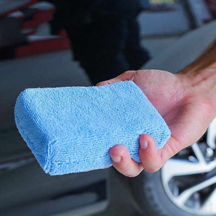 FJDLK-001 Microfiber Car Washing Cleaning Waxing Polishing Sponge Towel Cloth Square Car Care Tools 3cm Thick(12x8x4cm) - Car Washer & Accessories by PMC TechLife | Online Shopping South Africa | PMC TechLife | Buy Now Pay Later Mobicred