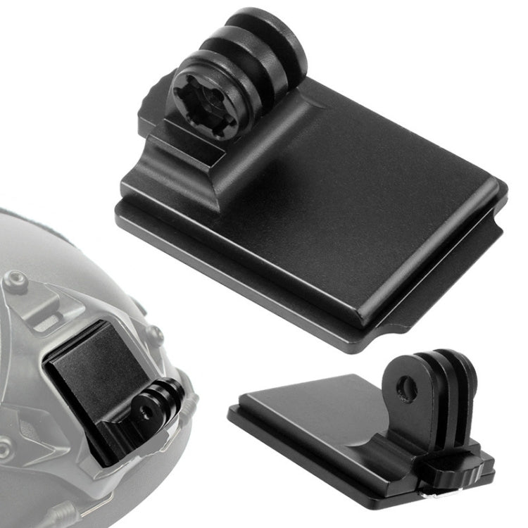 Classic Version Helmet Base Adapter Fixed Mount Hunting CS NVG Bracket for GoPro Hero11 Black / HERO10 Black /9 Black /8 Black /7 /6 /5 /5 Session /4 Session /4 /3+ /3 /2 /1, DJI Osmo Action and Other Action Cameras - Helmet Mount by PMC TechLife | Online Shopping South Africa | PMC TechLife | Buy Now Pay Later Mobicred
