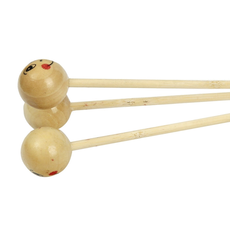 Wooden Smiling Face Knock Back Hammer Multifunctional Health Massage Hammer(Three Treasures Hammer) - free shipping - PMC TechLife - Order now!