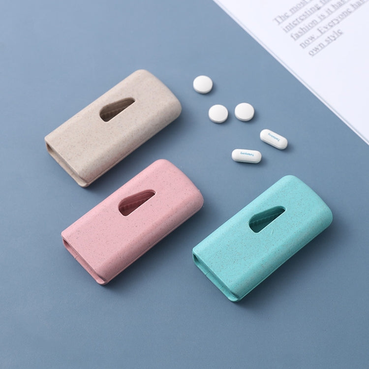 10 PCS JS010 Wheat Plastic Medicine Cutter Pill Divider(Beige) - free shipping - PMC TechLife - Order now!