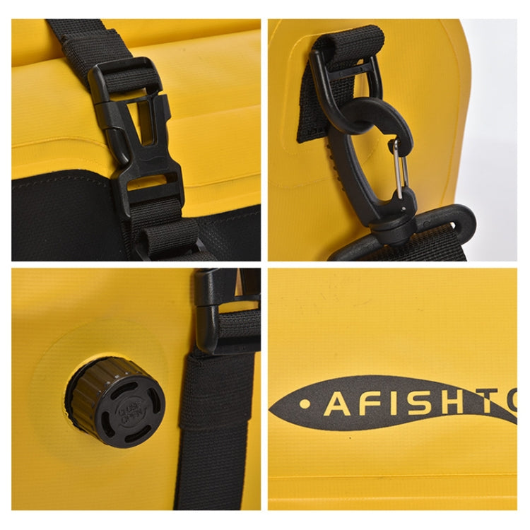 AFISHTOUR FM2031 40L Waterproof Travel Luggage Bag Large Capacity Motorcycle Rear Seat Bag(Black) - free shipping - PMC TechLife - Order now!