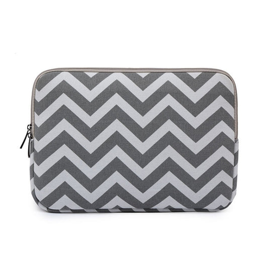 LiSEN LS-525 Wavy Pattern Notebook Liner Bag, Size: 12 inches(Gray) - 12.1 inch by LiSEN | Online Shopping South Africa | PMC Jewellery | Buy Now Pay Later Mobicred