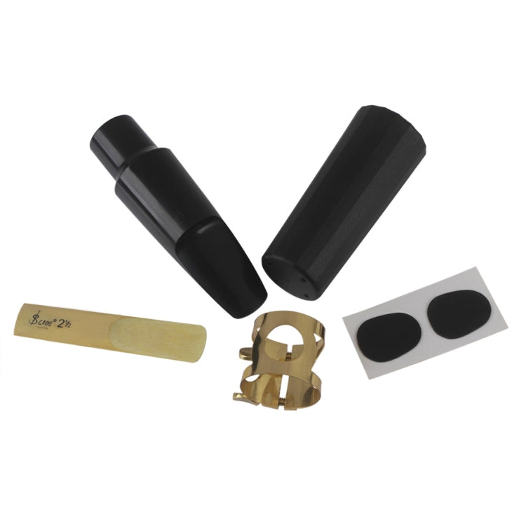 Saxophone Mouthpiece + Hat Clip Wind Instrument Accessories, Specification: Alto - Wind Instruments Accessories by PMC Jewellery | Online Shopping South Africa | PMC Jewellery