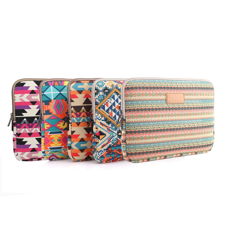 LiSEN LS-518 Lingge Pattern Laptop Computer Liner Bags, Size: 11.6 inch(Rose Red Pattern Geometry) - free shipping - PMC TechLife - Order now!