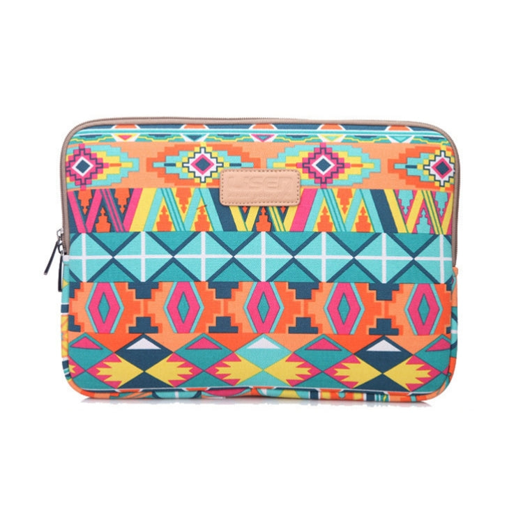 LiSEN LS-518 Lingge Pattern Laptop Computer Liner Bags, Size: 12 inch(Green Pattern Diamond Lattice) - 12.1 inch by LiSEN | Online Shopping South Africa | PMC Jewellery | Buy Now Pay Later Mobicred