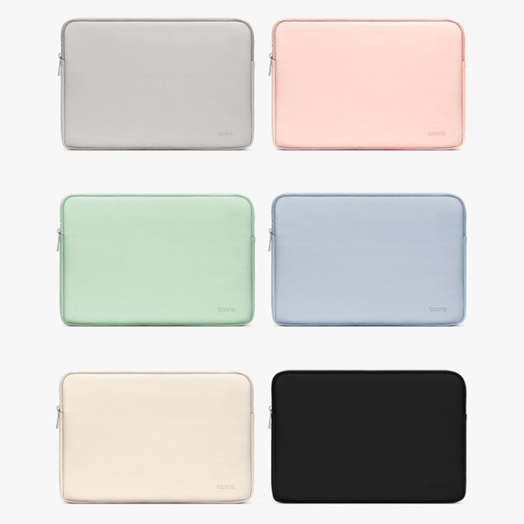 Baona BN-Q001 PU Leather Laptop Bag, Colour: Mint Green + Power Bag, Size: 15/15.6 inch - 15 inch by Baona | Online Shopping South Africa | PMC Jewellery | Buy Now Pay Later Mobicred