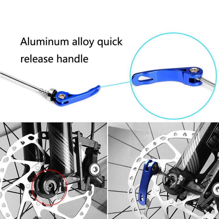 3 Sets BG-M5147 Mountain Bike Hub With Long Quick Release Lever(Red) - free shipping - PMc TechLife - Order now!