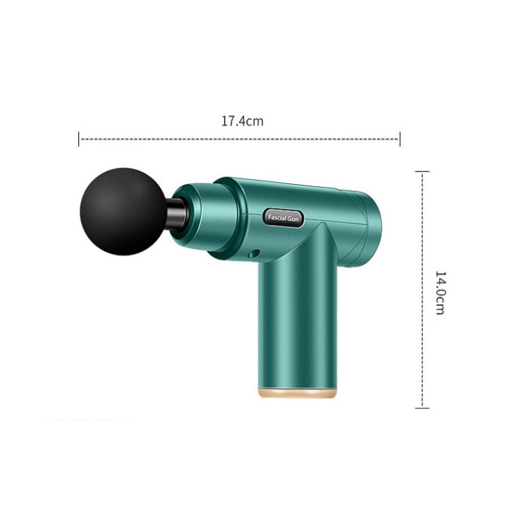 Fascia Massager Mini Electric Muscle Massager Portable Fitness Muscle Relaxing Massager Button(Superior Red) - free shipping - PMC TechLife - Order now!