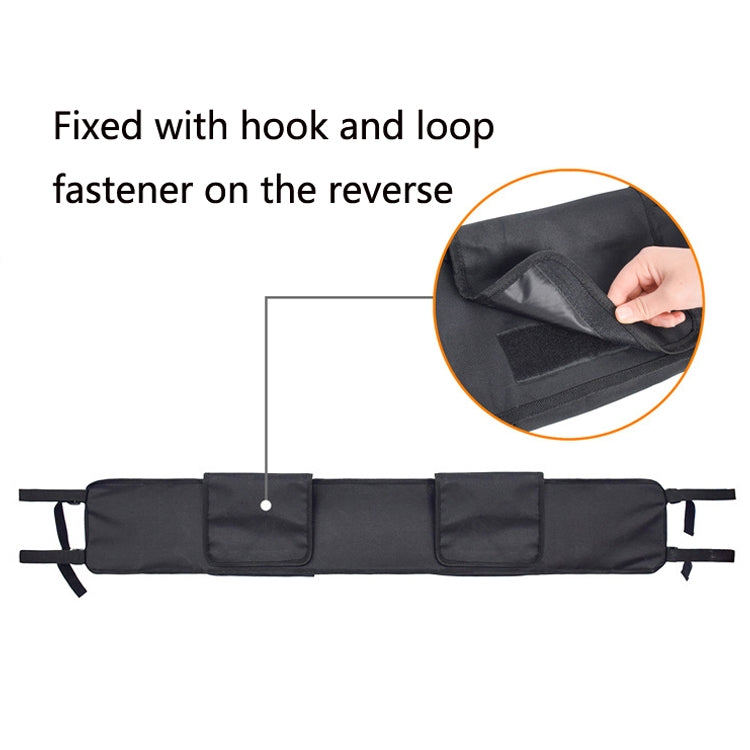 Large-Capacity Car Outdoor Bag Practical And Wear-Resistant Riding Front Bag(Black) - Bags & Luggages by PMC TechLife | Online Shopping South Africa | PMC TechLife | Buy Now Pay Later Mobicred