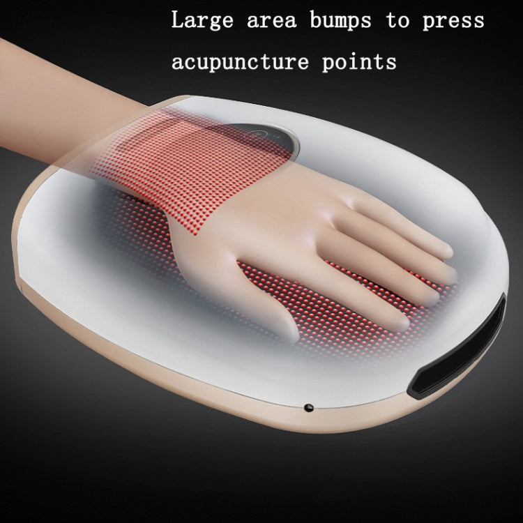 Hand Finger Joint Massager Wrist Palm Physiotherapy Mouse Hand Meridian Acupoint Massager, Specification: Plug(Amber Gold) - free shipping - PMC TechLife - Order now!