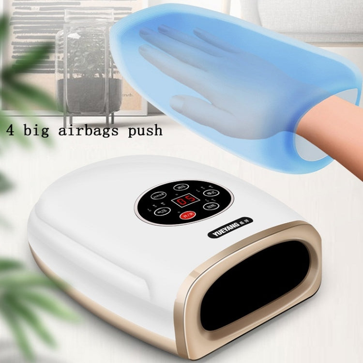 Hand Finger Joint Massager Wrist Palm Physiotherapy Mouse Hand Meridian Acupoint Massager, Specification: Charging(Amber Gold) - free shipping - PMC TechLife - Order now!