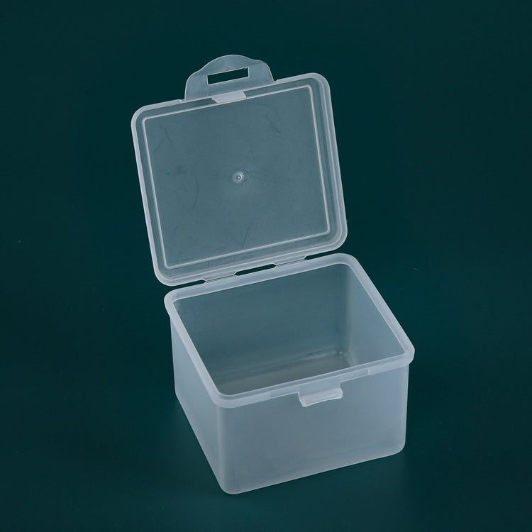 10 PCS PP Matte Material Plastic Box With Cover Parts Tool Storage Box Square Product Box - Storage Boxes by PMC TechLife | Online Shopping South Africa | PMC TechLife | Buy Now Pay Later Mobicred
