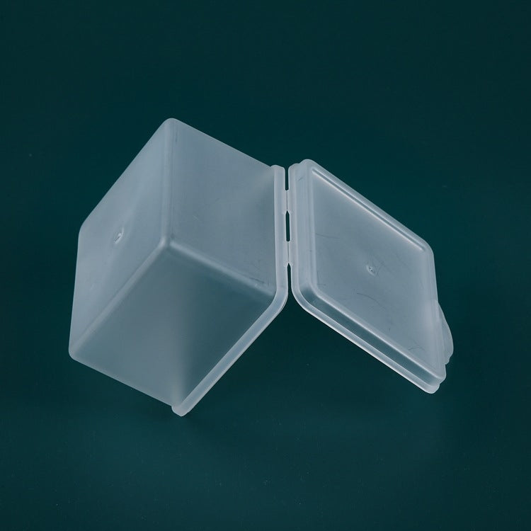 10 PCS PP Matte Material Plastic Box With Cover Parts Tool Storage Box Square Product Box - Storage Boxes by PMC TechLife | Online Shopping South Africa | PMC TechLife | Buy Now Pay Later Mobicred