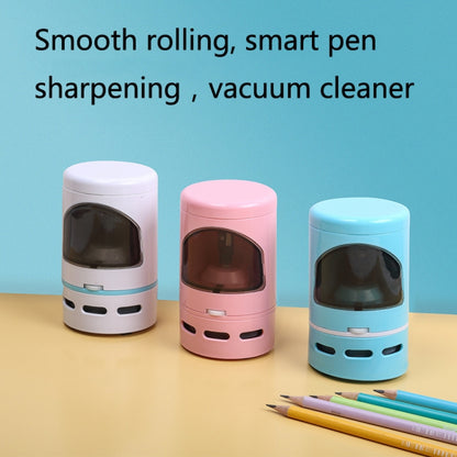 XCQ-01 Multifunctional Desktop Vacuum Cleaner with Pencil Sharpener Function(Blue) - Mini Vacuum Cleaner by PMC Jewellery | Online Shopping South Africa | PMC Jewellery | Buy Now Pay Later Mobicred