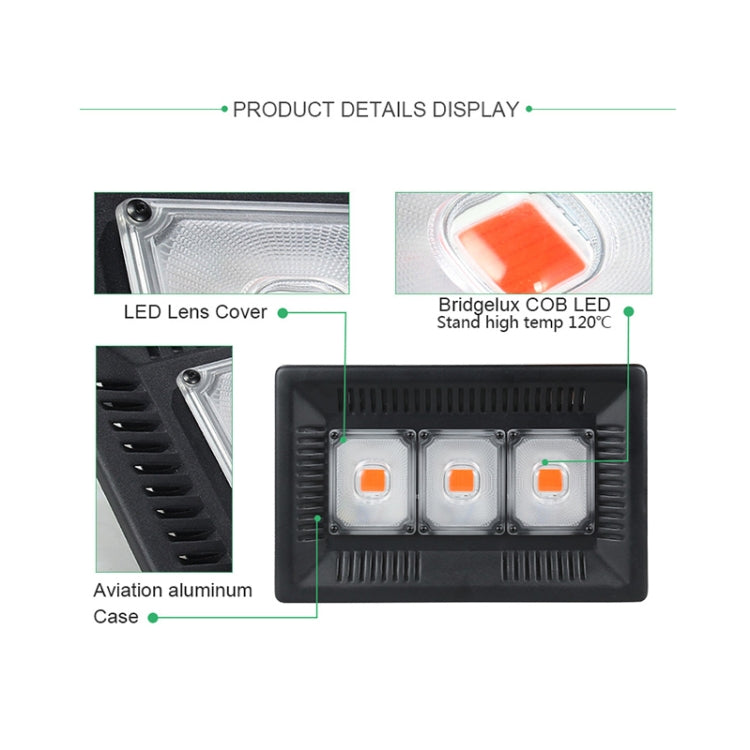 150W Ultra-Thin LED Plant Light, Full Spectrum COB Growth Light, Vegetable, Fruit & Flower Greenhouse Fill Light With Plug, Specification:UK Plug - LED Grow Lights by PMc TechLife | Online Shopping South Africa | PMc TechLife | Buy Now Pay Later Mobicred