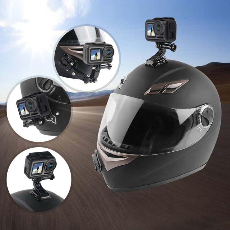 2 Set Cycling Helmet Adhesive Multi-Joint Arm Fixed Mount Set for GoPro Hero11 Black / HERO10 Black / GoPro HERO9 Black / HERO8 Black / HERO7 /6 /5 /5 Session /4 Session /4 /3+ /3 /2 /1, DJI Osmo Action and Other Action Cameras Style 3 -  by PMC TechLife | Online Shopping South Africa | PMC TechLife | Buy Now Pay Later Mobicred