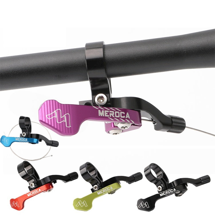 MEROCA Bicycle Telescoping Pipeline Controller Lifting Sitting Pipeline Control Switch(Black Green) - Bicycle Seat Posts by PMc TechLife | Online Shopping South Africa | PMc TechLife | Buy Now Pay Later Mobicred