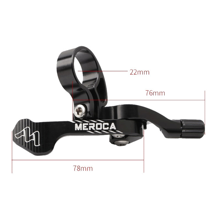 MEROCA Bicycle Telescoping Pipeline Controller Lifting Sitting Pipeline Control Switch(Black Green) - Bicycle Seat Posts by PMc TechLife | Online Shopping South Africa | PMc TechLife | Buy Now Pay Later Mobicred