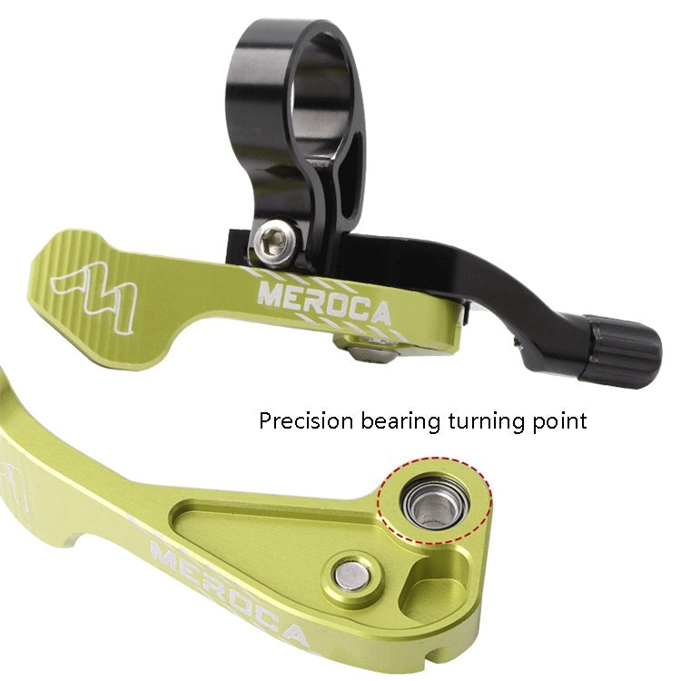 MEROCA Bicycle Telescoping Pipeline Controller Lifting Sitting Pipeline Control Switch(Black Blue) - Bicycle Seat Posts by PMc TechLife | Online Shopping South Africa | PMc TechLife | Buy Now Pay Later Mobicred