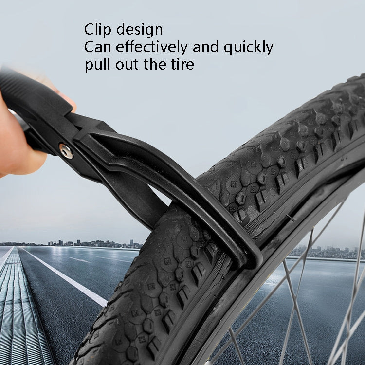 Bicycle Tire Pliers Loaded Tire Repair Tools Mountain Bike Clip Tire Pliers(Black) - Maintenance tools by PMc TechLife | Online Shopping South Africa | PMc TechLife | Buy Now Pay Later Mobicred