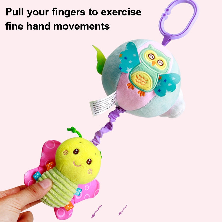 Three-dimensional Animal Baby Music Pull Bell Cloth Ball Bed Hanging Toy Baby Comfort Plush Bed Bell(Sky Series 2B) - Baby Toys by PMC TechLife | Online Shopping South Africa | PMC TechLife | Buy Now Pay Later Mobicred