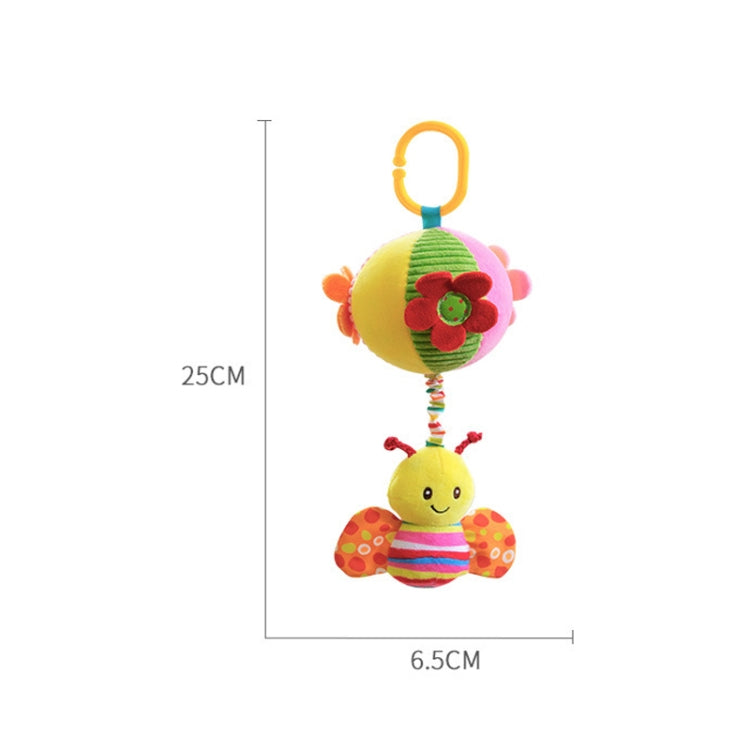 Stroller Drawstring Cloth Ball Toy Baby Soothing Hand Grab Ball Plush Bed Bell Lathe Pendant(Blue Bird) - Baby Toys by PMC TechLife | Online Shopping South Africa | PMC TechLife | Buy Now Pay Later Mobicred