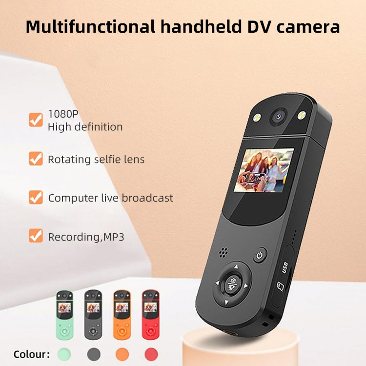 D2 HD 1080P Multi-Function Digital Video Camera Sports DV Camera Live Computer Camera Recorder(Green) - Video Cameras by PMC TechLife | Online Shopping South Africa | PMC TechLife | Buy Now Pay Later Mobicred