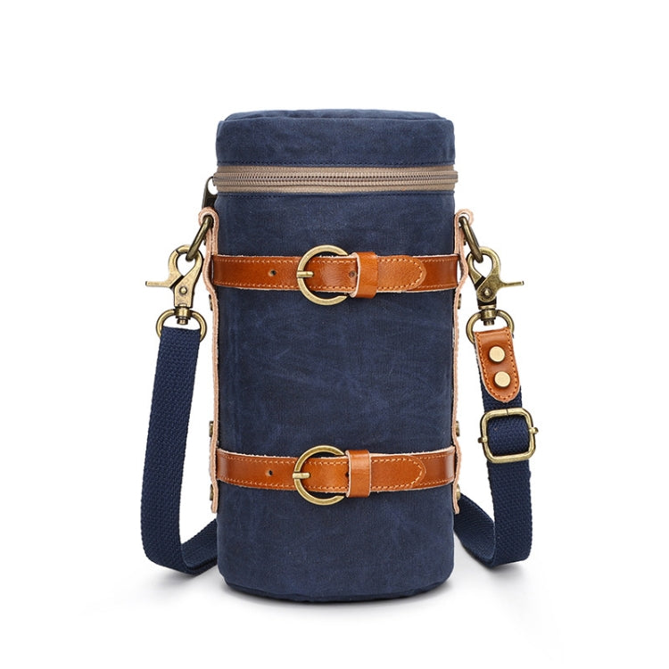 K-807 SLR Camera Storage Bag Waterproof Canvas Photography Liner Bag, Colour: S (Blue) - Lens Bag by PMC TechLife | Online Shopping South Africa | PMC TechLife | Buy Now Pay Later Mobicred