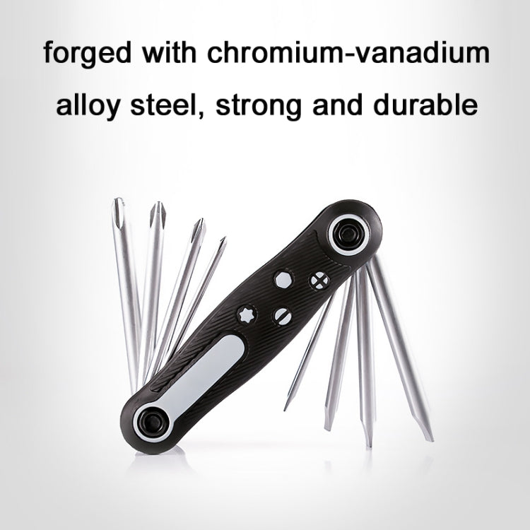 8 In 1 Bicycle Repair Portable Folding Allen Wrench(Phillips Slotted) - Maintenance tools by PMc TechLife | Online Shopping South Africa | PMc TechLife | Buy Now Pay Later Mobicred