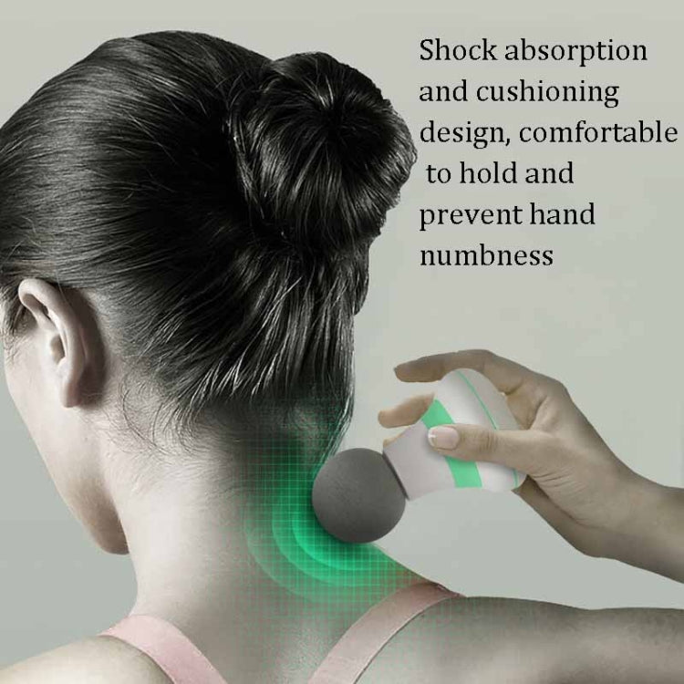 RJ-R088 Mini Massager Muscle Relaxation Fascia Gun Home Vibrating Hammer Massager(Blue) - free shipping - PMC TechLife - Order now!