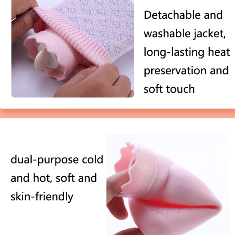 Winter Silicone Hand Warmer Cartoon Cute Water Injection Warm Water Bag, Colour: Pink Deer - Hot Water Bags by PMC TechLife | Online Shopping South Africa | PMC TechLife | Buy Now Pay Later Mobicred