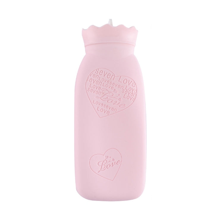 Winter Silicone Hand Warmer Cartoon Cute Water Injection Warm Water Bag, Colour: Pink Love - Hot Water Bags by PMC TechLife | Online Shopping South Africa | PMC TechLife | Buy Now Pay Later Mobicred