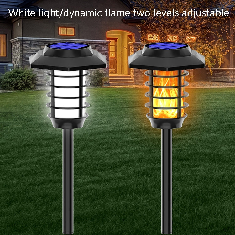 Solar LED Lawn Simulation Flame Lamp Outdoor Garden Lighting Landscape Light, Spec: 48 LED - Solar Lights by PMC Jewellery | Online Shopping South Africa | PMC Jewellery