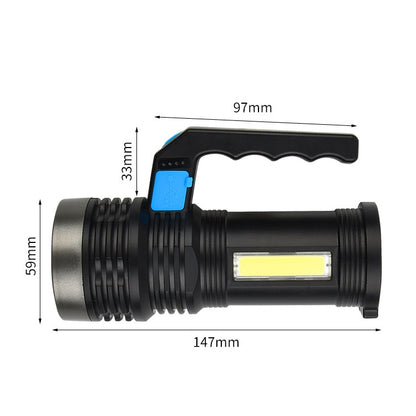 TG-TZ01601 20W Outdoor Search Lights Household Strong Light Flashlight Rechargeable Portable Lamp(With Charged Display) - LED Flashlight by PMC Jewellery | Online Shopping South Africa | PMC Jewellery