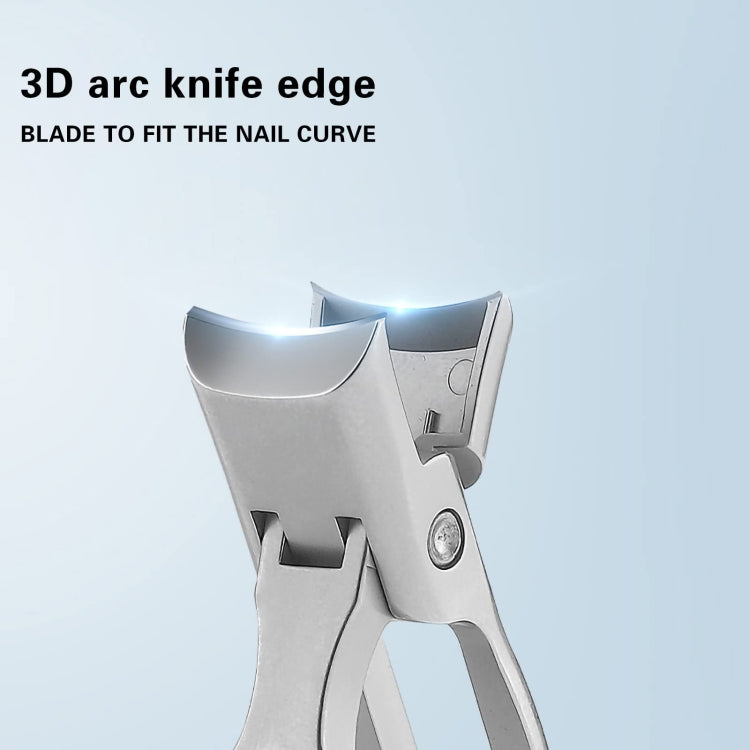 Stainless Steel Large Anti-Fly Splattering Nail Knife Large Opening Nail Cutting(Colorful) - free shipping - PMC Jewellery - Order now!