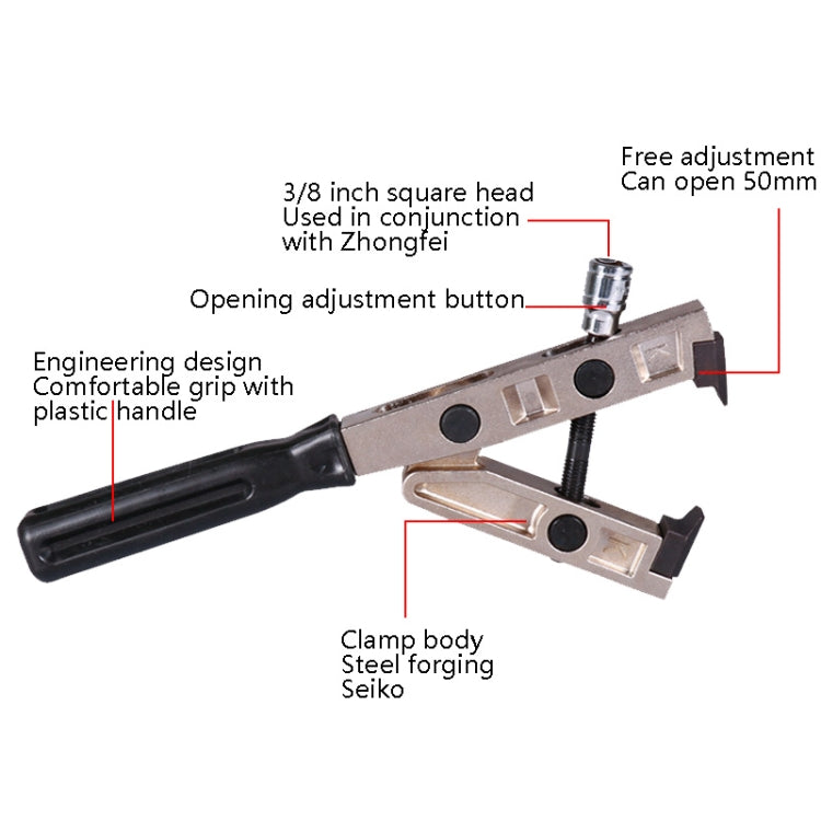 HP031 Powerful Ball Cage Dust Cover Removal Tool(Cage Clamp Pliers) - Hand Tool Sets by PMC Jewellery | Online Shopping South Africa | PMC Jewellery | Buy Now Pay Later Mobicred