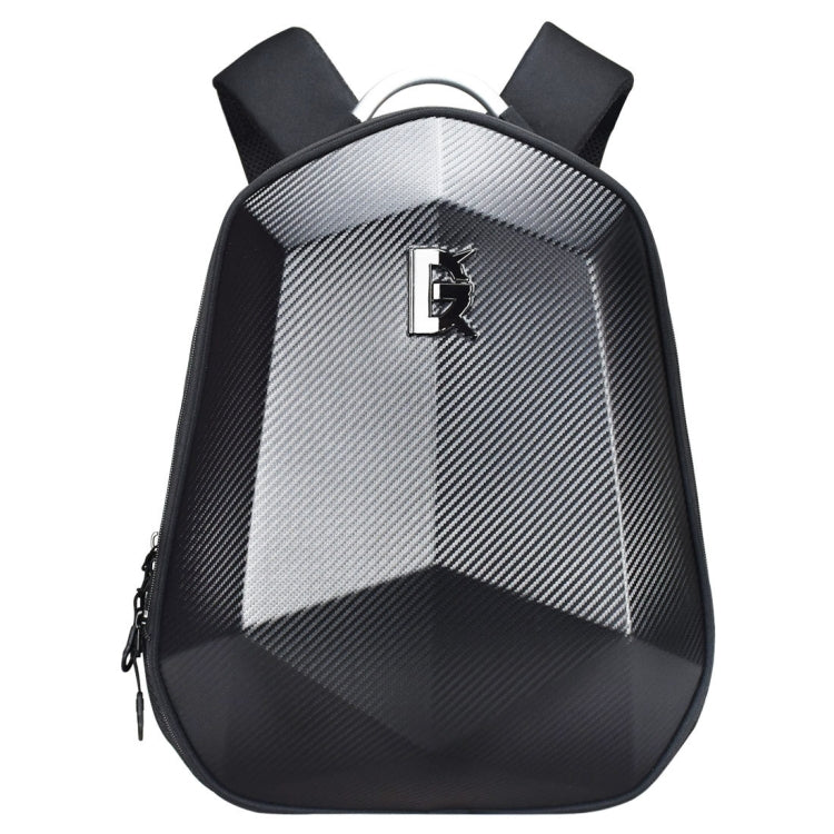 GHOST RACING GR-BB04 Motorcycle Riding Backpack Locomotive Hard Shell Bag Anti-Rain Helmet Computer Bag(Black) - Bags & Luggages by GHOST RACING | Online Shopping South Africa | PMC Jewellery | Buy Now Pay Later Mobicred