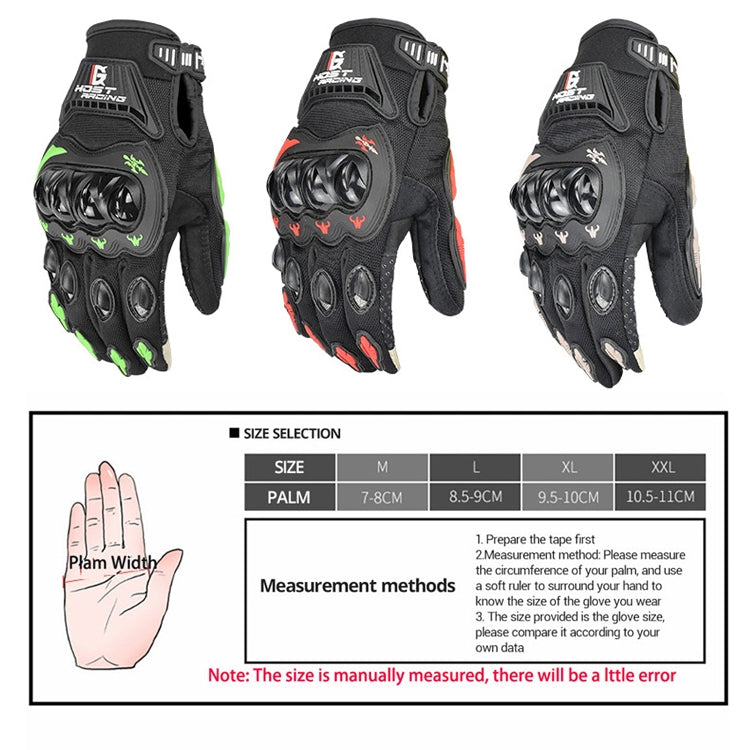 GHOST RACING GR-ST04 Motorcycle Gloves Anti-Fall Full Finger Riding Touch Gloves, Size: XXL(Gray) - free shipping - PMC TechLife - Order now!