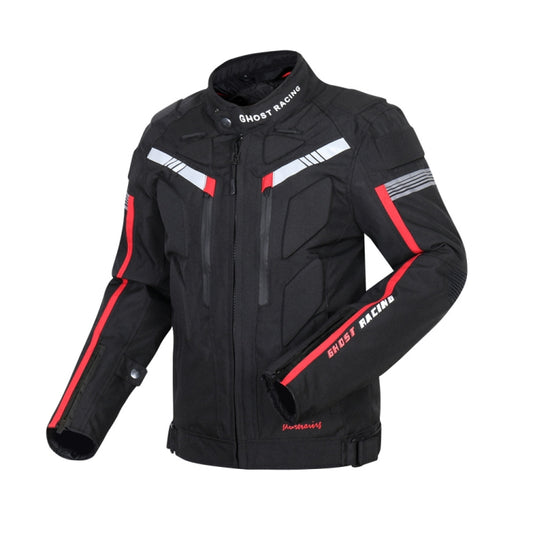 GHOST RACING GR-Y07 Motorcycle Cycling Jacket Four Seasons Locomotive Racing Anti-Fall Cloth, Size: XXXXL(Black) - Protective Gear by GHOST RACING | Online Shopping South Africa | PMC Jewellery | Buy Now Pay Later Mobicred