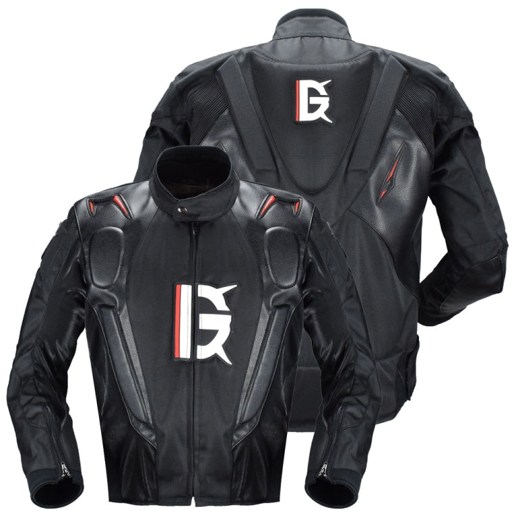 GHOST RACING GR-Y09 Motorcycle Four Seasons Racing Suit Locomotive Riding Anti-Fall Rally Suit, Size: L(Black) - Protective Gear by GHOST RACING | Online Shopping South Africa | PMC Jewellery | Buy Now Pay Later Mobicred