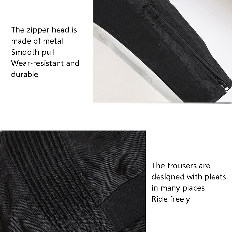 GHOST RACING GR-K06 Motorcycle Riding Trousers Racing Motorcycle Anti-Fall Windproof Keep Warm Pants, Size: XL(Black) - free shipping - PMC TechLife - Order now!