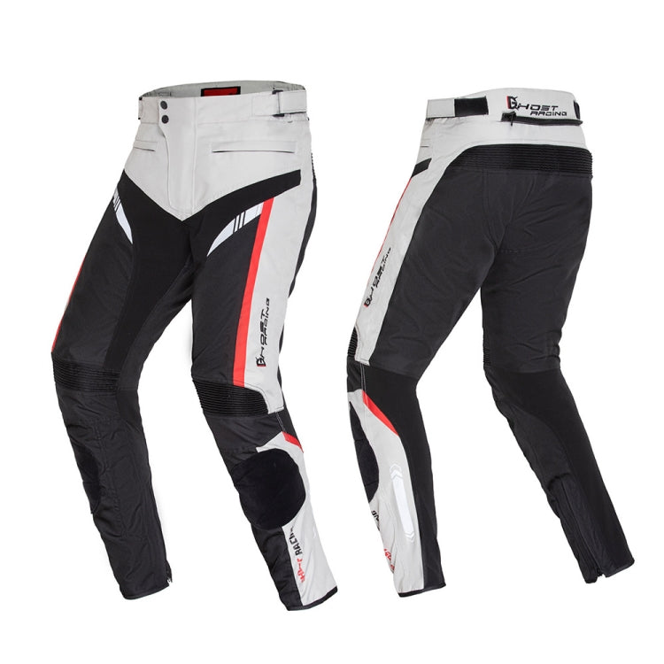 GHOST RACING GR-K06 Motorcycle Riding Trousers Racing Motorcycle Anti-Fall Windproof Keep Warm Pants, Size: XXXL(Grey) - Protective Gear by GHOST RACING | Online Shopping South Africa | PMC Jewellery | Buy Now Pay Later Mobicred