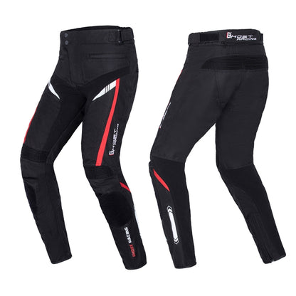 GHOST RACING GR-K06 Motorcycle Riding Trousers Racing Motorcycle Anti-Fall Windproof Keep Warm Pants, Size: XXXL(Black) - Protective Gear by GHOST RACING | Online Shopping South Africa | PMC Jewellery | Buy Now Pay Later Mobicred