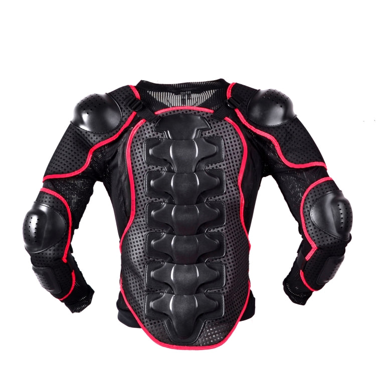 GHOST RACING F060 Motorcycle Armor Suit Riding Protective Gear Chest Protector Elbow Pad Fall Protection Suit, Size: S(Red) - Protective Gear by GHOST RACING | Online Shopping South Africa | PMC Jewellery | Buy Now Pay Later Mobicred