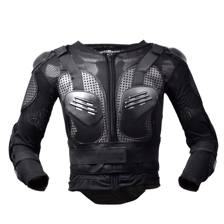 GHOST RACING F060 Motorcycle Armor Suit Riding Protective Gear Chest Protector Elbow Pad Fall Protection Suit, Size: XL(Black) - Protective Gear by GHOST RACING | Online Shopping South Africa | PMC Jewellery | Buy Now Pay Later Mobicred