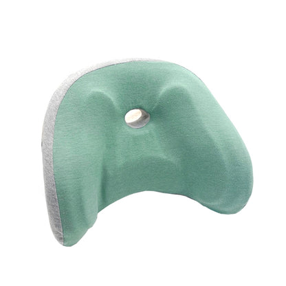 Children Car Head Pillow Car Interior Supplies Travel Sleep Adjustable U-Type Memory Cotton Neck Pillow(Matcha Green) - Seat Accessories by PMC Jewellery | Online Shopping South Africa | PMC Jewellery | Buy Now Pay Later Mobicred