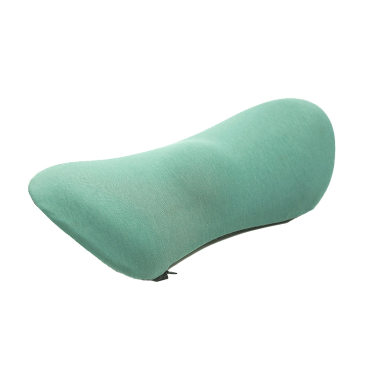 Car Supplies Lumbar Support Memory Foam Car Backrest Lumbar Cushion Seat Cushion Lumbar Pillow, Colour: Matcha Green+Dark Gray - Seat Accessories by PMC Jewellery | Online Shopping South Africa | PMC Jewellery | Buy Now Pay Later Mobicred