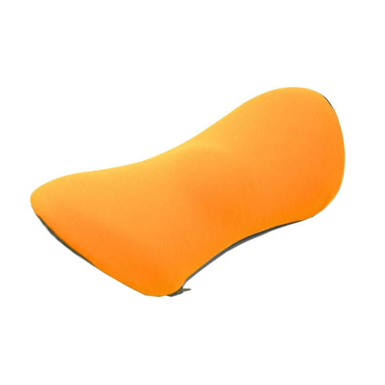 Car Supplies Lumbar Support Memory Foam Car Backrest Lumbar Cushion Seat Cushion Lumbar Pillow, Colour: Orange+Dark Gray - Seat Accessories by PMC Jewellery | Online Shopping South Africa | PMC Jewellery | Buy Now Pay Later Mobicred